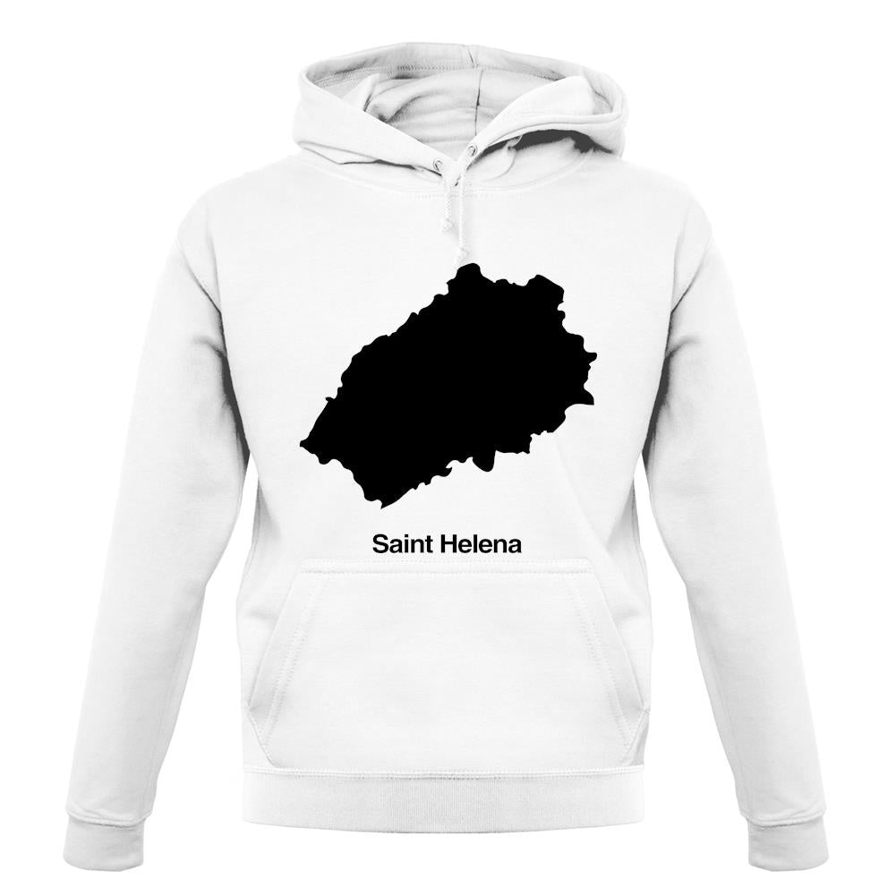 Saint Helena Silhouette unisex hoodie