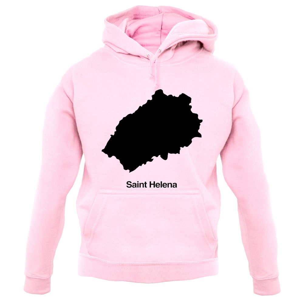 Saint Helena Silhouette unisex hoodie