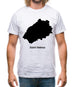 Saint Helena Silhouette Mens T-Shirt