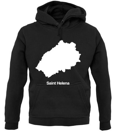 Saint Helena Silhouette unisex hoodie