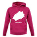 Saint Helena Silhouette unisex hoodie