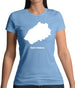 Saint Helena Silhouette Womens T-Shirt