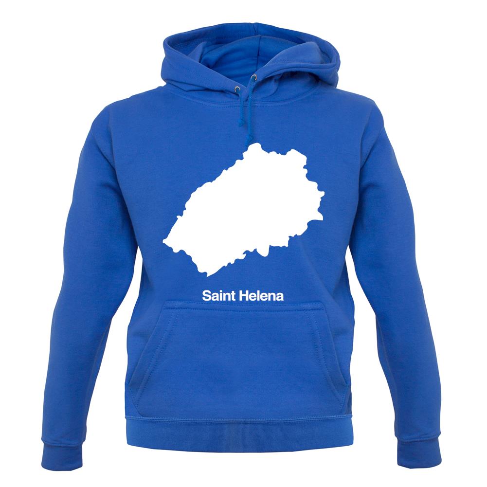 Saint Helena Silhouette unisex hoodie