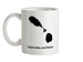 Saint Kitts and Nevis Silhouette Ceramic Mug