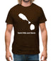 Saint Kitts And Nevis Silhouette Mens T-Shirt