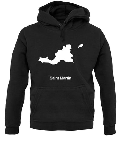 Saint Martin Silhouette unisex hoodie