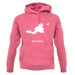 Saint Martin Silhouette unisex hoodie