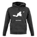 Saint Martin Silhouette unisex hoodie