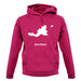 Saint Martin Silhouette unisex hoodie