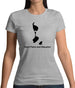 Saint Pierre And Miquelon Silhouette Womens T-Shirt