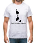 Saint Pierre And Miquelon Silhouette Mens T-Shirt