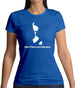 Saint Pierre And Miquelon Silhouette Womens T-Shirt