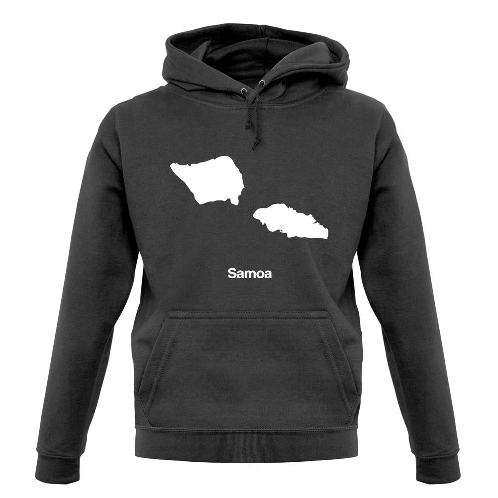 Samoa Silhouette unisex hoodie
