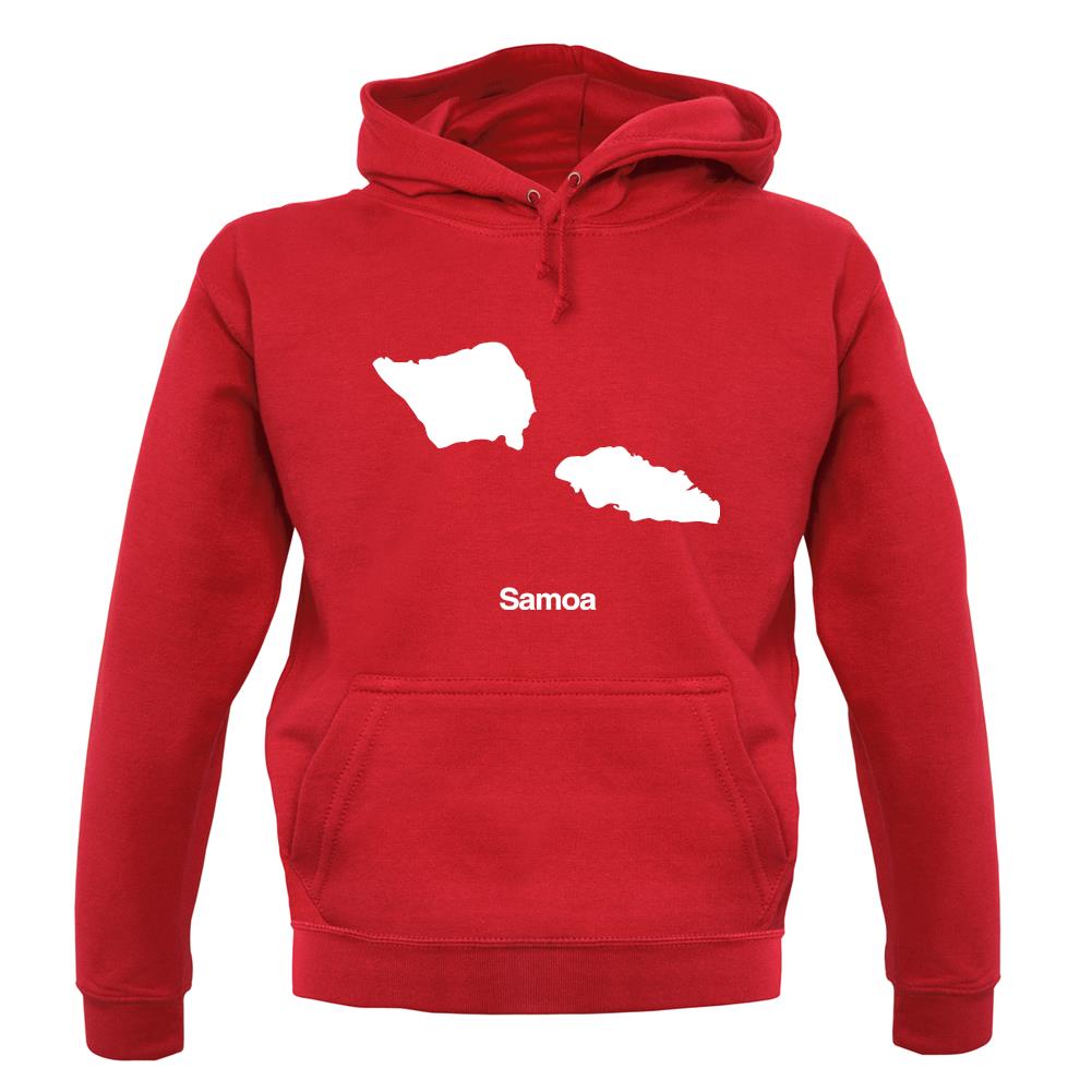 Samoa Silhouette unisex hoodie
