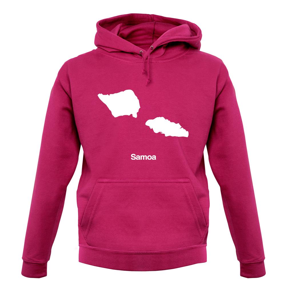 Samoa Silhouette unisex hoodie