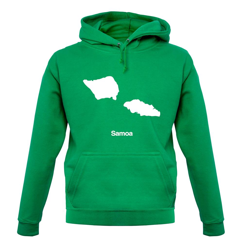 Samoa Silhouette unisex hoodie