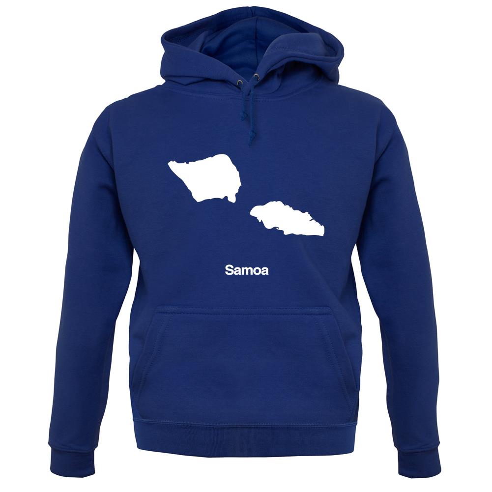 Samoa Silhouette unisex hoodie