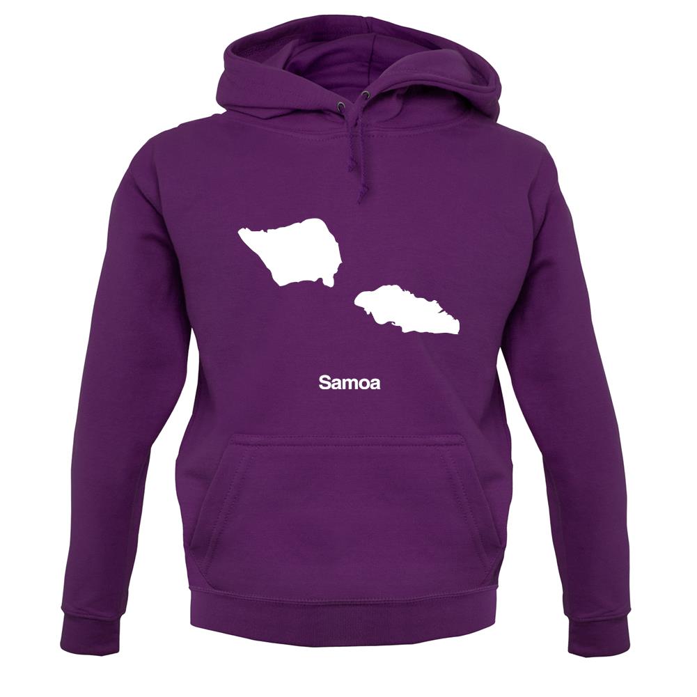 Samoa Silhouette unisex hoodie