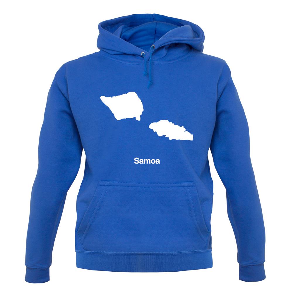 Samoa Silhouette unisex hoodie