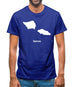 Samoa Silhouette Mens T-Shirt