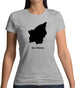 San Marino Silhouette Womens T-Shirt