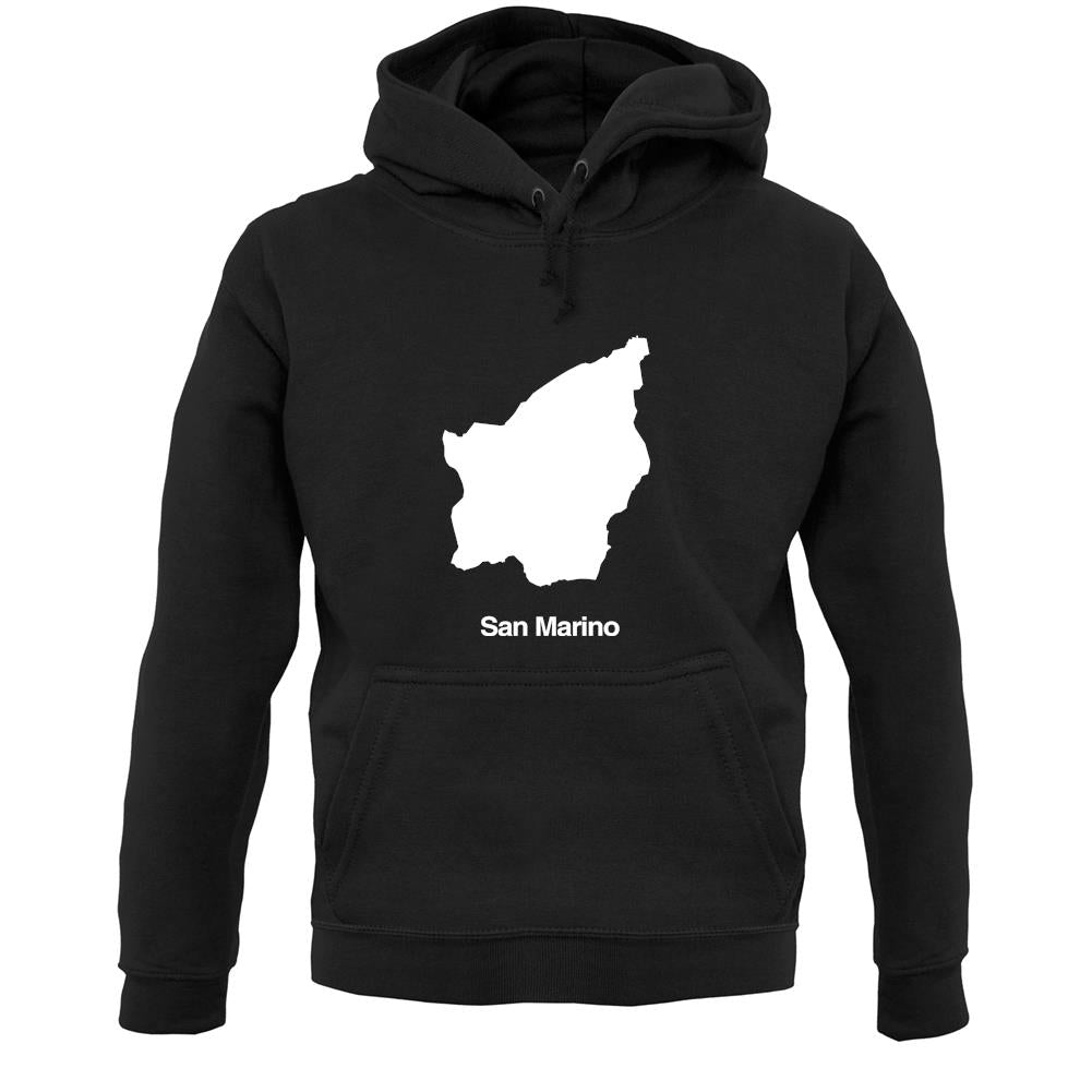 San Marino Silhouette Unisex Hoodie