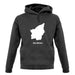 San Marino Silhouette unisex hoodie