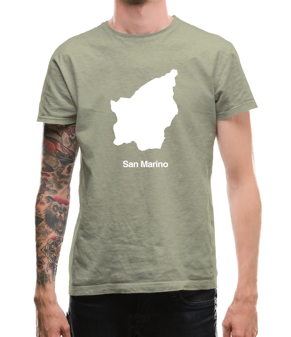 San Marino Silhouette Mens T-Shirt