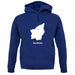 San Marino Silhouette unisex hoodie