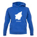 San Marino Silhouette unisex hoodie