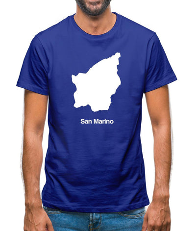 San Marino Silhouette Mens T-Shirt