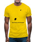 Sao Tome And Principe Silhouette Mens T-Shirt