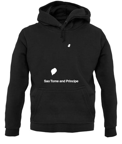 Sao Tome And Principe Silhouette unisex hoodie