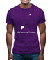 Sao Tome And Principe Silhouette Mens T-Shirt
