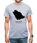 Saudi Arabia Silhouette Mens T-Shirt