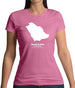 Saudi Arabia Silhouette Womens T-Shirt