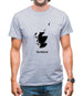 Scotland Silhouette Mens T-Shirt