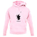 Scotland Silhouette unisex hoodie