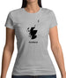 Scotland Silhouette Womens T-Shirt