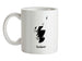 Scotland Silhouette Ceramic Mug