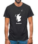 Scotland Silhouette Mens T-Shirt