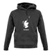 Scotland Silhouette unisex hoodie