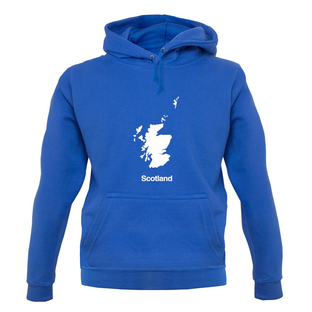 Scotland Silhouette unisex hoodie