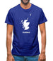 Scotland Silhouette Mens T-Shirt