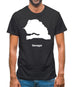 Senegal Silhouette Mens T-Shirt