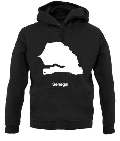 Senegal Silhouette unisex hoodie