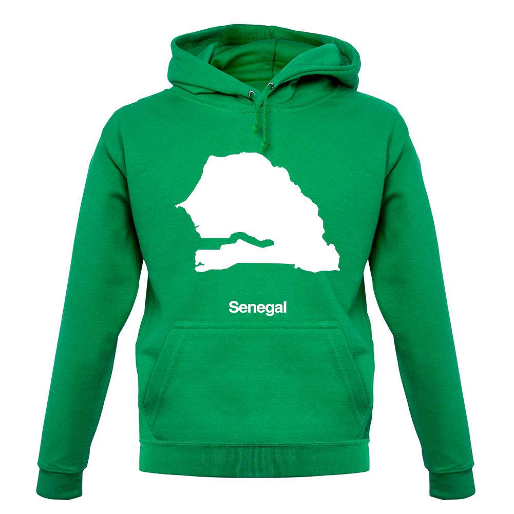 Senegal Silhouette unisex hoodie