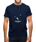 Seychelles Silhouette Mens T-Shirt