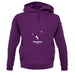 Seychelles Silhouette unisex hoodie