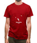 Seychelles Silhouette Mens T-Shirt